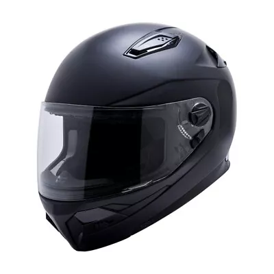 Kali Protectives Apex Solid Matte Black Motorcycle Helmet Adult Sizes SM - LG • $63.99