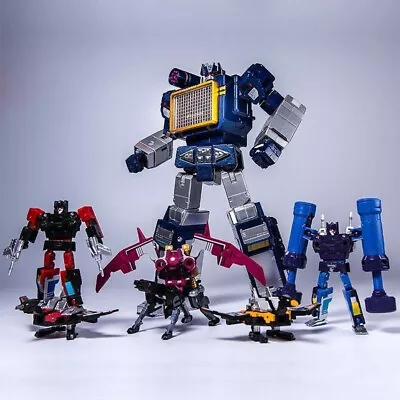 Transformation THF MP-13 SoundWave Recorder & 6 Cassettes Tapes Figures No Box • $110