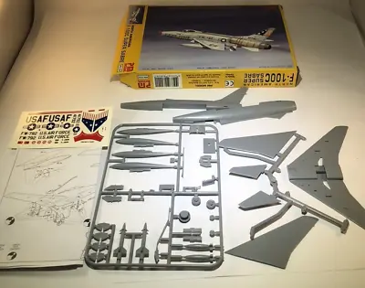 PM F-100 C Super Sabre 1/72 PM-302 Model Jet Plane Kit (Read) • $15.25