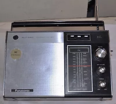 Vintage Panasonic Model Rf-951 Am/fm/weather Portable Radio Good • $39.99