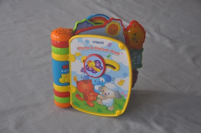 $5.49 • Buy VTech Rhyme And Discover Interactive Book Electronic Toy  