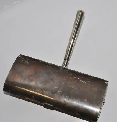 Vintage Silent Butler Table Roller Brush Sweeper Crumb Catcher  M  - Metal • $24.99