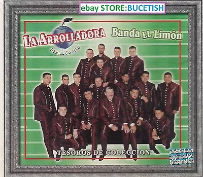 La Arrolladora Banda El Limon De Rene Camacho Tesoros De Coleccion 3CD New Nuevo • $13.99