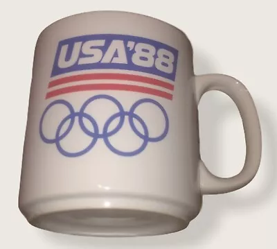 USA 1988 Olympics Red White & Blue Original Mug • $14.87