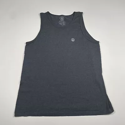 Volcom Tank Top Men’s Large Gray Sleeveless Tee Skater Skateboarder • $11.94