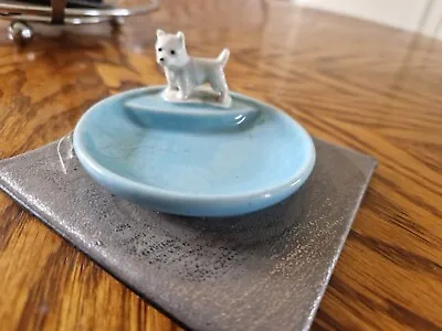 Wade Whimsies Dish With Scottie Dog • £18