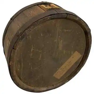 American Revolution/War Of 1812 Era Wooden Canteen With Metal Bands • $2200