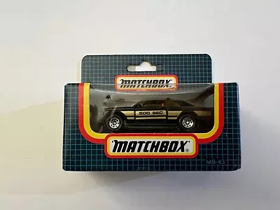 Matchbox MB43 AMG SEC Mercedes-Benz Black With Open Box Package • $14.99