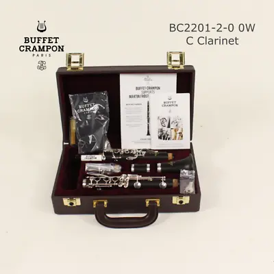 BUFFET CRAMPON C Clarinet E11 Model BC2201-2-0W NWT • $1865