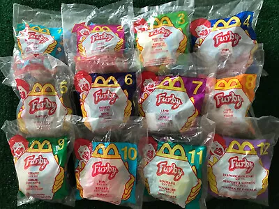 McDonalds Happy Meal Furby Toys Plush Clips U-Pick Complete Your Set 2000 NIP • $7.99