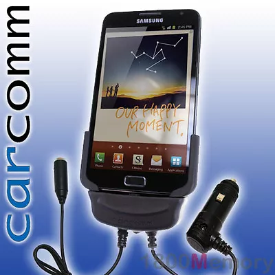 Carcomm Car Cradle Dock Charger Antenna Coupler For Samsung Galaxy Note GT-N7000 • $38.49