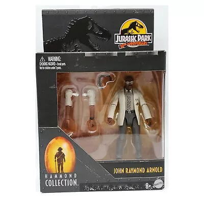 Jurassic Park 30th Anniversary Hammond Collection John Raymond Arnold Figure New • $17