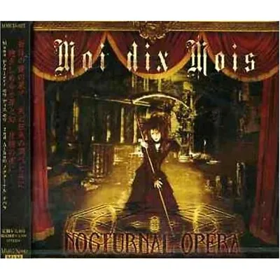 Moi Dix Mois NOCTURNAL OPERA Japan CD Standard Editiom MMCD-037 Malice Mizer • $58.99