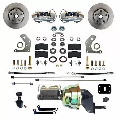 1962-72 Mopar B&E Body Leed Brakes Front Power Disc Brake Conversion Kit (plain) • $1279