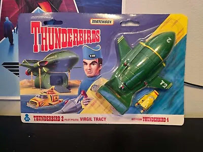 Discontinued Matchbox Thunderbirds TB 2 & 4 Rescue Vehicle Virgil Tracy • $17.50