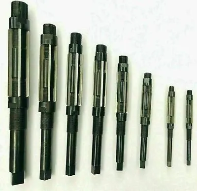 £49.26 • Buy 8 Pcs Set Adjustable Hand Reamer 8 Pieces Size H4 To H11 15/32  To 1-1/16  Inch