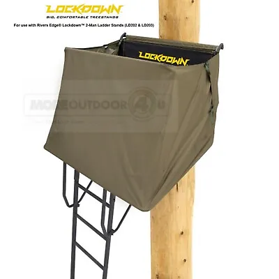 LD702 Rivers Edge Lockdown 2-Man Concealment Curtain Blind Stand NOT Included • $219.99