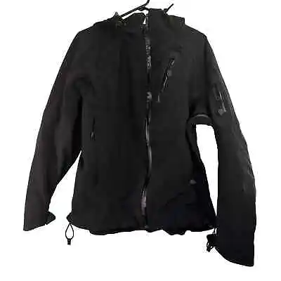 Forloh Men's Softshell Black Zip Up Jacket With Recco Technology Size Large • $299