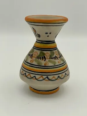 Vintage Signed Mave Talavera Hand Painted Vase  Pottery • $19.95