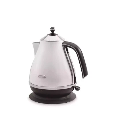 $119.99 • Buy Delonghi Icona Capitals Kettle Electric Cordless 1.7L Fast Boil Jug White New