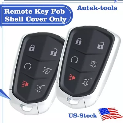 2 For 2015-2020 Cadillac Escalade ESV Smart Remote Key Fob Shell Cover Case • $14.09