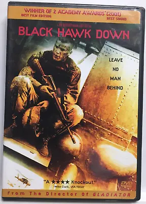 Black Hawk Down [2001] (DVD2002Widescreen) Josh HartnettFantastic! • $8.97