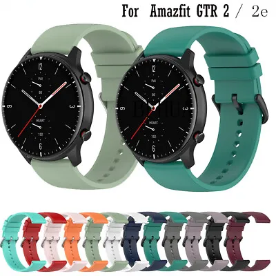 Strap For Huami Amazfit GTR 2 GTS 2 2e Bip U/S Amazfit GTR 42 47mm Silicone Band • $10.05