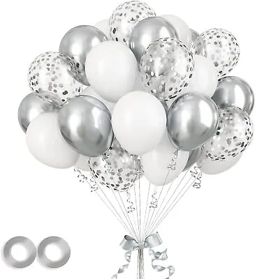 100 X Latex PLAIN BALOON BALLONS Helium BALLOONS Quality Party Birthday Wedding • £2.79