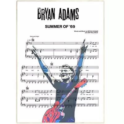 Bryan Adams - Summer Of '69 Poster • £5.99