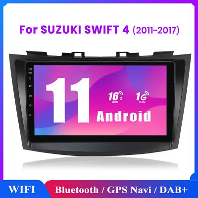 $184.99 • Buy 9  Android 10.0 Car Stereo 1+16GB GPS SWC Head Unit For Suzuki Swift 4 2011-2017