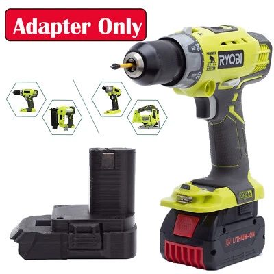 $41.57 • Buy Adapter For Bosch 18V Li-ion Battery To Ryobi 18V Cordless Series Power Tools