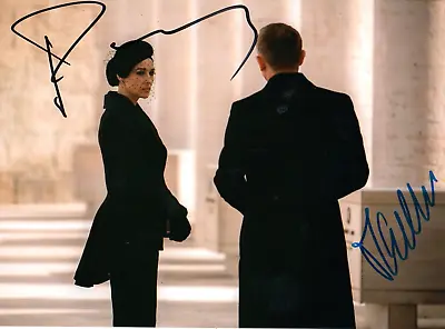 Monica BellucciI Daniel Craig James Bond Spectre Signed 10-8 Photo Autograph COA • £250