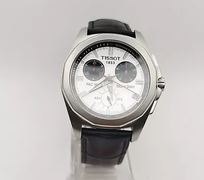 TISSOT PRC100 Chronograph Quartz P862/962 Men's Watch • $50