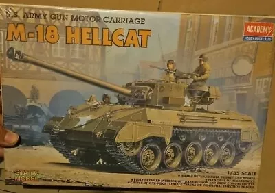 M-18 Hellcat US Gun Motor Carriage - 1/35 Scale WWII Academy #1375 • $31.99