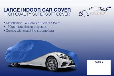 Large Blue Indoor Car Cover Protector For Mercedes-Benz C-Class T-Model 2001-16 • $45.99