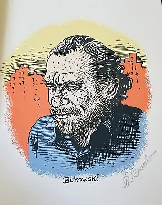 Charles Bukowski-SIGNED 1st Printing HC-The Captain Is Out-1998-R. Crumb • $255