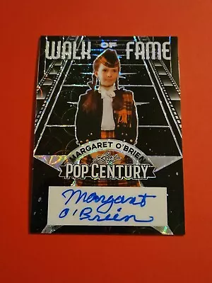 💋#1/4 2023 Leaf Metal Pop Century Margaret O'Brien Walk Of Fame Prismatic Auto • $9.50