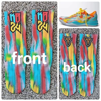 Kobe 8 Venice Beach Socks • $21