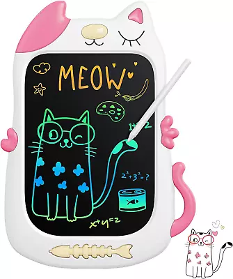 Girls Toys For 3 4 5 6 7 Years Old Girls LCD Writing Tablet Kids 8.5 Inch Doo • £18.60