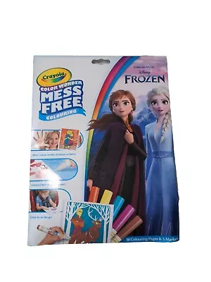 Crayola Color Wonder Mess Free Frozen 2 Coloring Pages & Markers • £6.99