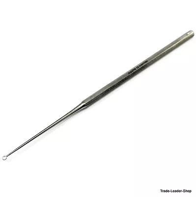 Buck Ear Curette Blunt Straight Fig. 2 ENT 16 Cm Surgical Loop Otology Surgery • $6.99