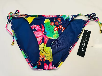 🌴NWT-La Blanca  Side Tie Hipster Swim Suit Bottom Size 12🌴 • $19.99