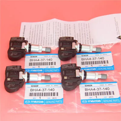 4PCS BHA4-37-140 TIRE PRESSURE SENSORS TPMS For Mazda 2 3 5 6 CX7 CX9 RX8 Miata • $41.66