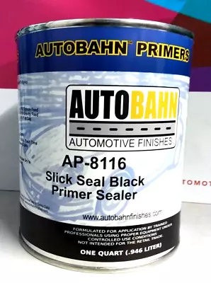 Autobahn 1K AP-8116 Slick Seal BLACK Primer Sealer - Ready To Spray - 1 Quart • $47.99