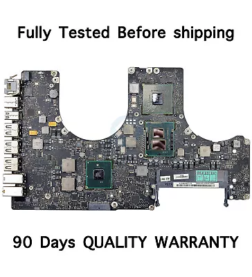 I7 2.66GHz Logic Board 820-2849-A For Apple MacBook Pro Unibody 17  A1297 2010 • $220