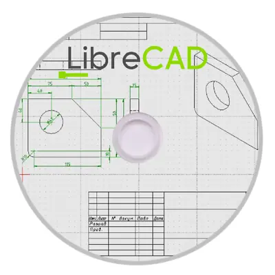 LibreCAD Libre Cad 2.2.0 2D-CAD Application Suite DVD • £5.99