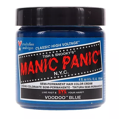 MANIC PANIC Classic High Voltage Voodoo Blue 4 Oz • $15.10