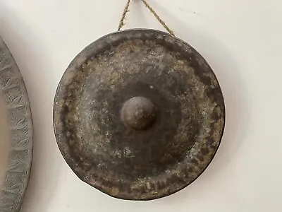 Early 20C Antique Vietnam Bronze Gong Gia-Rai Ethnic People In Highlands Large • $349.99