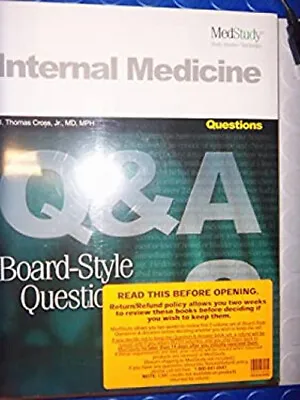 MedStudy Internal Medicine Board -Style Questions And Answers-2 P • $11.87