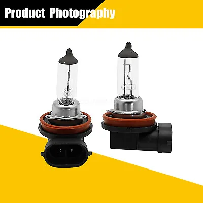 Light Bulbs 2Pcs H11 Halogen Car Headlight 55W 12V Auto Low-Beam Driving Lights • $6.99